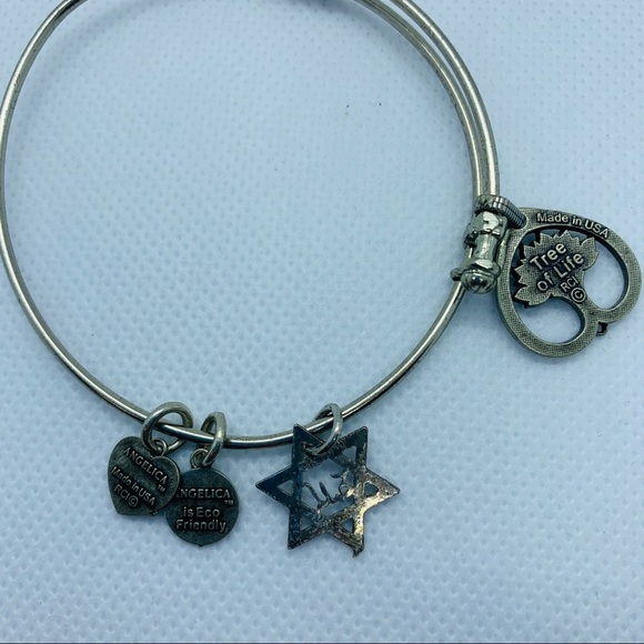 Angelica Tree of Life + Star of David Bracelet OS - Picture 4 of 5